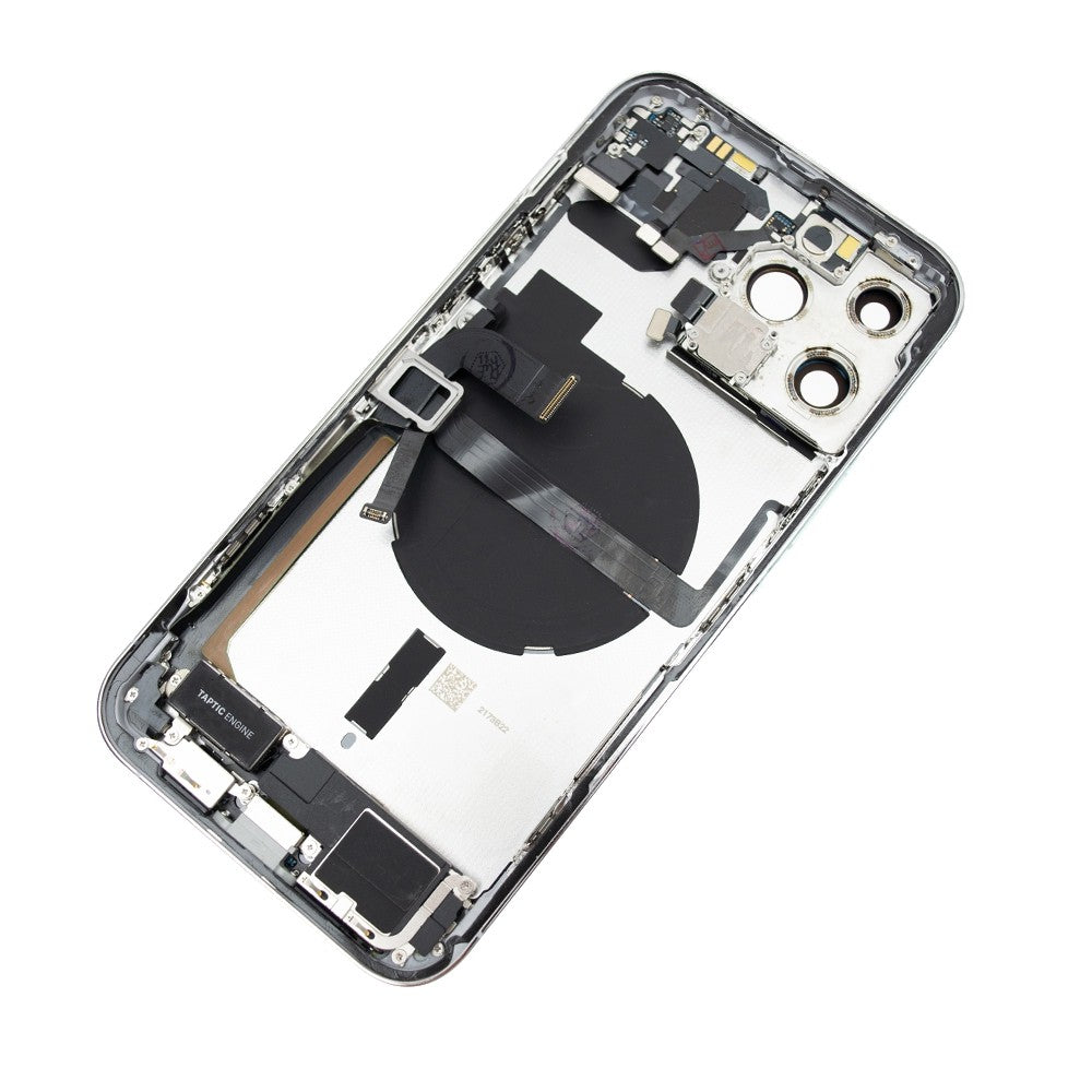 Rear Housing with Full Set Parts for iPhone 13 Pro Max-Silver (Purple) Rear Housing with Full Set Parts for iPhone 13 Pro Max-Silver (Purple)